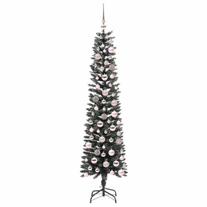 Albero di Natale artificiale, verde, 50,5 x 50,5 x 180 cm