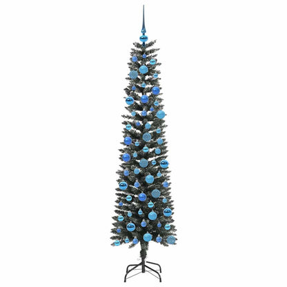 Künstlicher Weihnachtsbaum mit 300 LEDs mit Ständer Grün 180 cm
