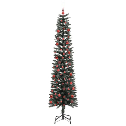 Künstlicher Weihnachtsbaum mit 300 LEDs mit Ständer Grün 210 cm