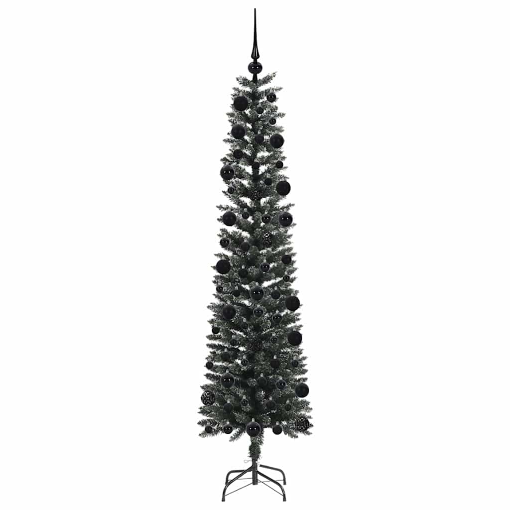 Künstlicher Weihnachtsbaum mit 300 LEDs mit Ständer Grün 210 cm