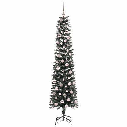 Künstlicher Weihnachtsbaum mit 300 LEDs mit Ständer Grün 210 cm