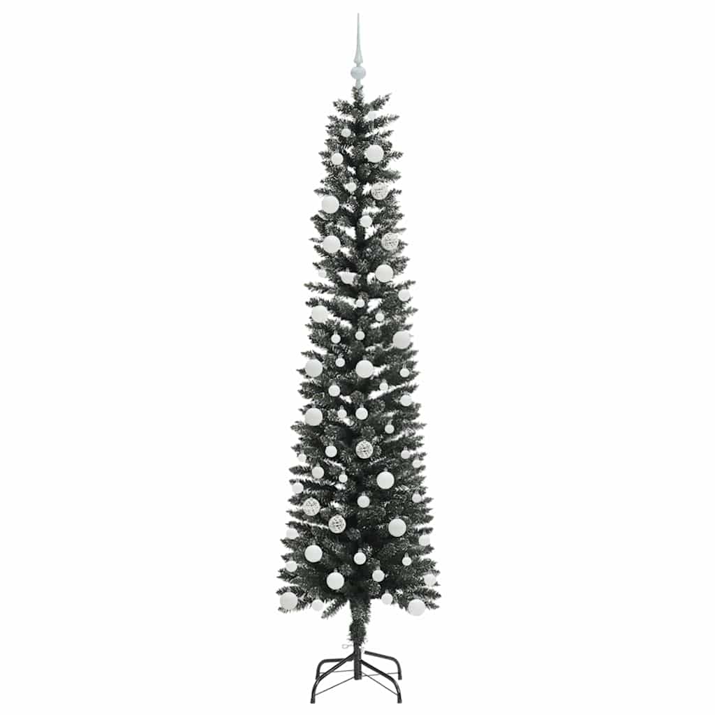 Künstlicher Weihnachtsbaum mit 300 LEDs mit Ständer Grün 210 cm