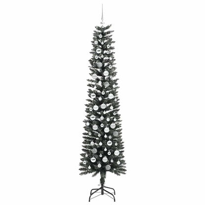Künstlicher Weihnachtsbaum mit 300 LEDs mit Ständer Grün 210 cm