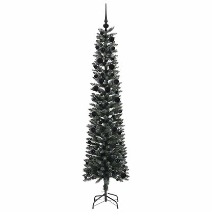 Künstlicher Weihnachtsbaum mit 300 LEDs mit Ständer Grün 240 cm