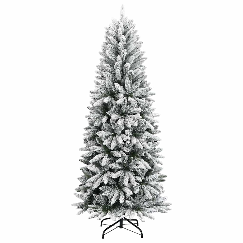 Albero di Natale artificiale con 300 LED, bianco, 78 x 78 x 210 cm