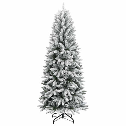 Albero di Natale artificiale con 300 LED, bianco, 93 x 93 x 240 cm
