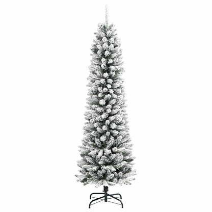 Albero di Natale artificiale con 150 LED verdi e bianchi, 150 cm