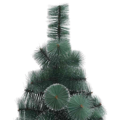 Künstlicher vorbeleuchteter Weihnachtsbaum mit Kugelset 150 cm