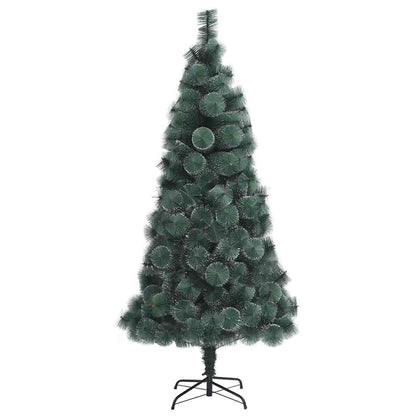 Künstlicher vorbeleuchteter Weihnachtsbaum mit Kugelset 240 cm