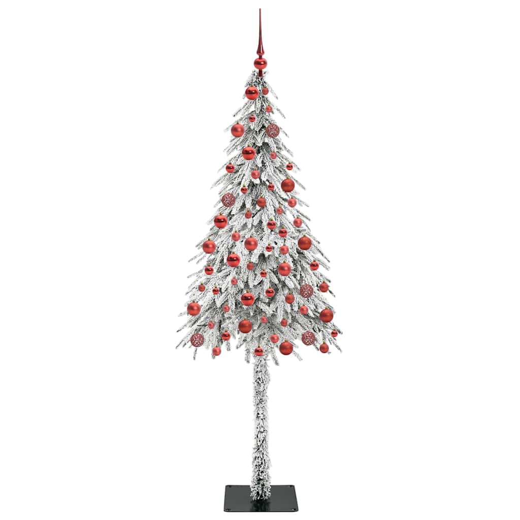 Albero di Natale con 300 LED, bianco, 180 cm, PE e acciaio