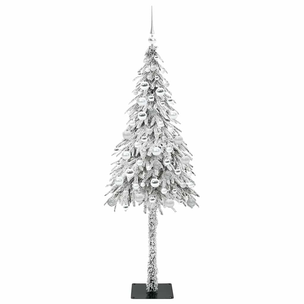 Albero di Natale con 300 LED, bianco, 180 cm, PE e acciaio