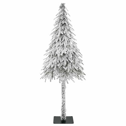 Weihnachtsbaum mit 300 LEDs Weiß 180 cm PE und Stahl