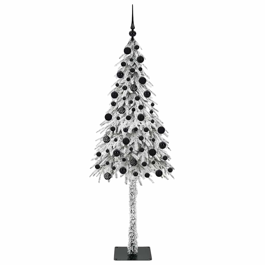 Albero di Natale con 300 LED, bianco, 210 cm, PE e acciaio
