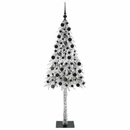 Albero di Natale con 300 LED, bianco, 210 cm, PE e acciaio