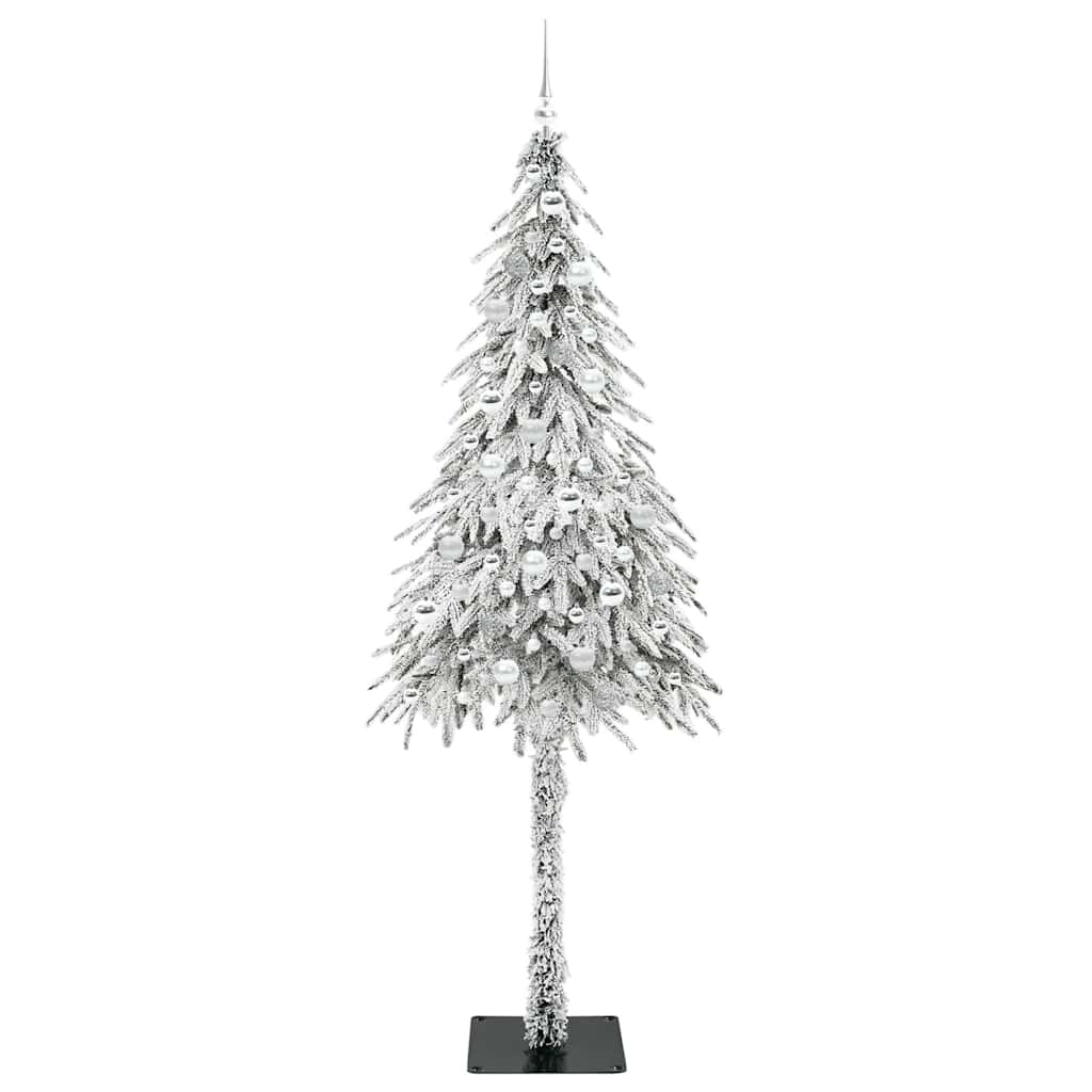 Albero di Natale con 300 LED, bianco, 210 cm, PE e acciaio