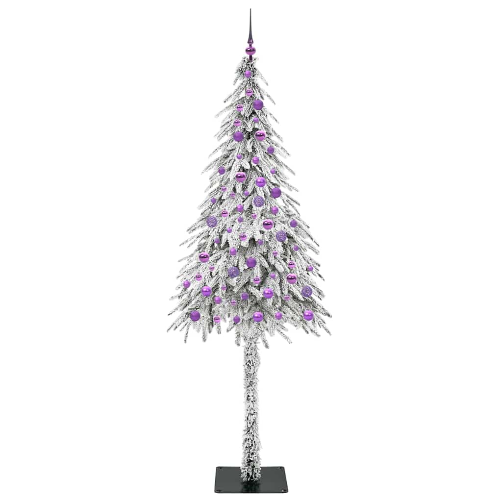 Albero di Natale con 300 LED, bianco, 210 cm, PE e acciaio