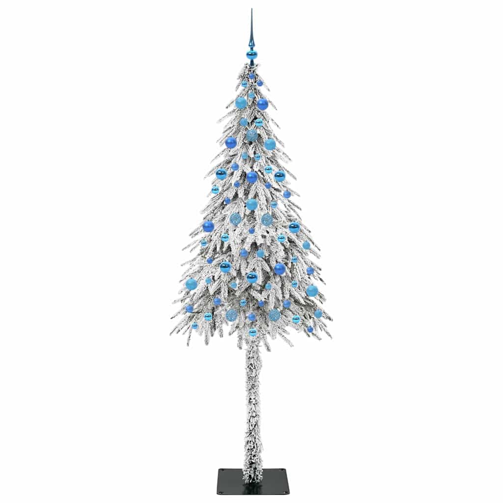 Albero di Natale con 300 LED, bianco, 210 cm, PE e acciaio
