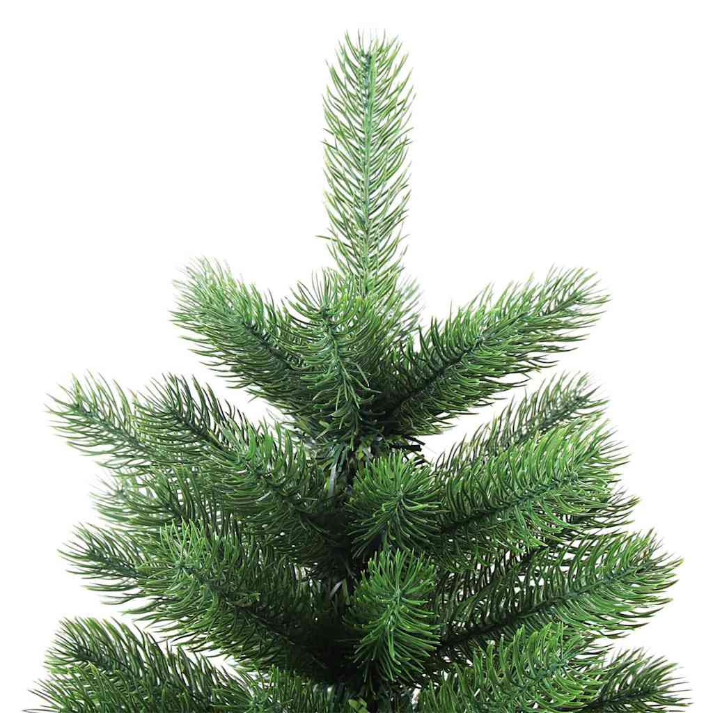 Albero di Natale con 150 LED e supporto, verde, 90 cm, PE