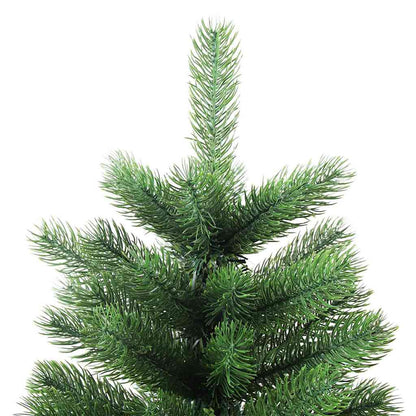 Albero di Natale con 150 LED e supporto, verde, 90 cm, PE