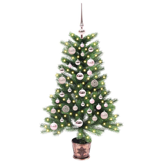 Weihnachtsbaum mit 150 LEDs mit Ständer Grün 90 cm PE