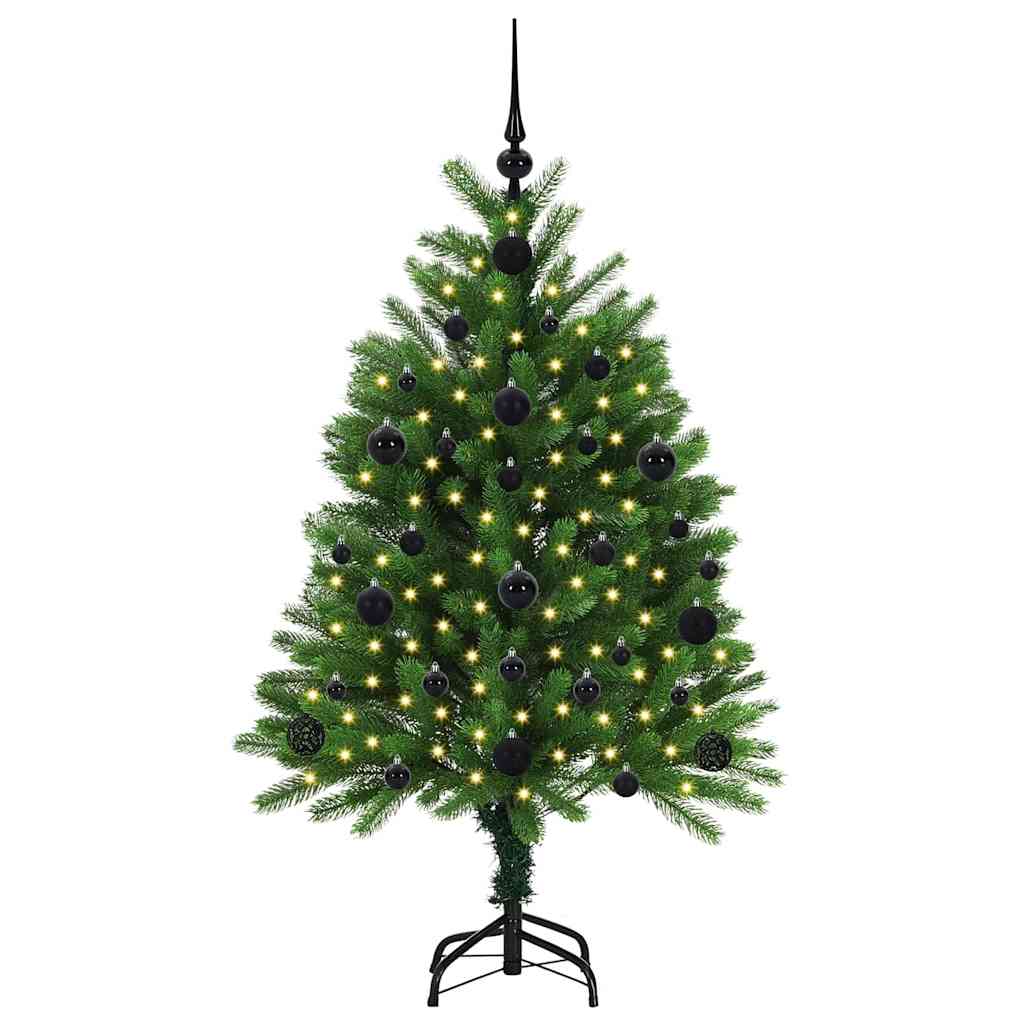 Weihnachtsbaum mit 150 LEDs mit Ständer Grün 120 cm PE