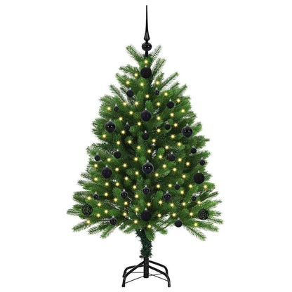 Weihnachtsbaum mit 150 LEDs mit Ständer Grün 120 cm PE