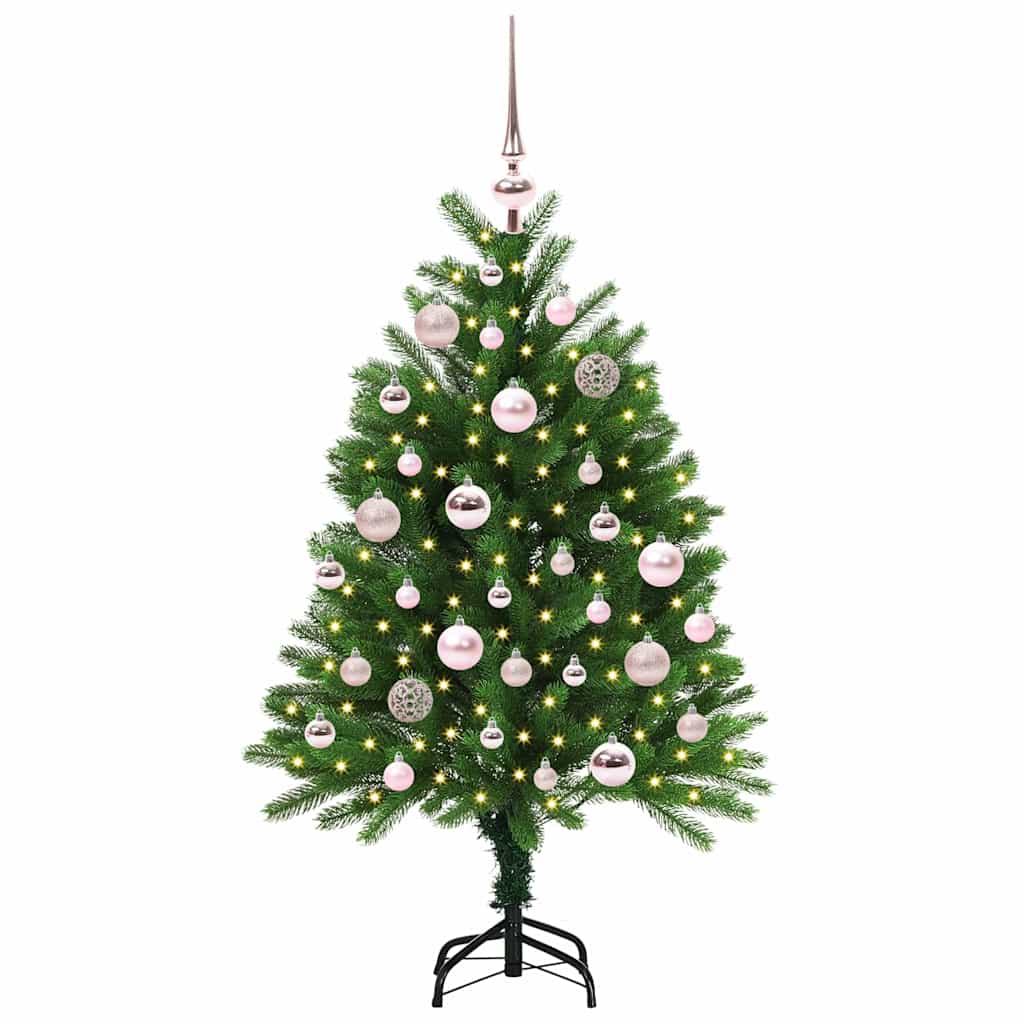 Weihnachtsbaum mit 150 LEDs mit Ständer Grün 120 cm PE