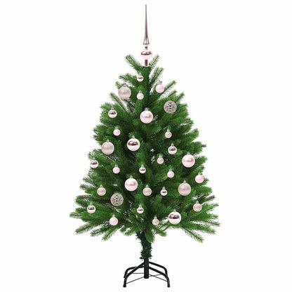 Weihnachtsbaum mit 150 LEDs mit Ständer Grün 120 cm PE
