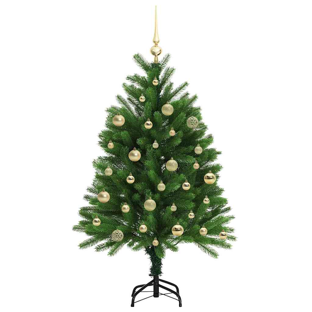 Weihnachtsbaum mit 150 LEDs mit Ständer Grün 120 cm PE