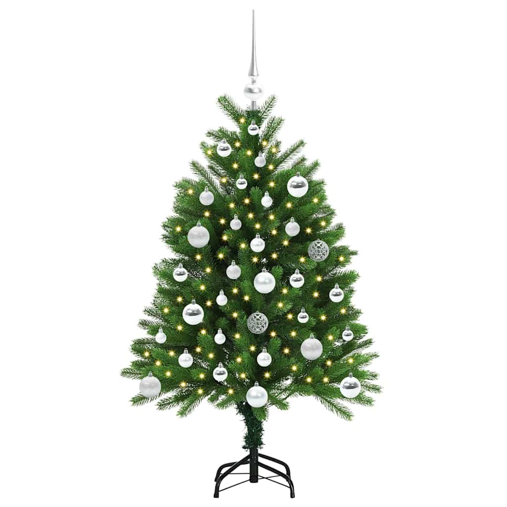 Weihnachtsbaum mit 150 LEDs mit Ständer Grün 120 cm PE