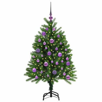 Weihnachtsbaum mit 150 LEDs mit Ständer Grün 120 cm PE