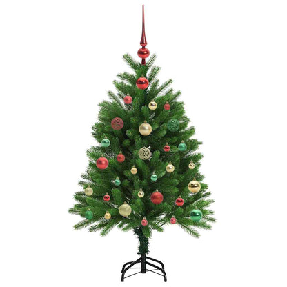 Weihnachtsbaum mit 150 LEDs mit Ständer Grün 120 cm PE