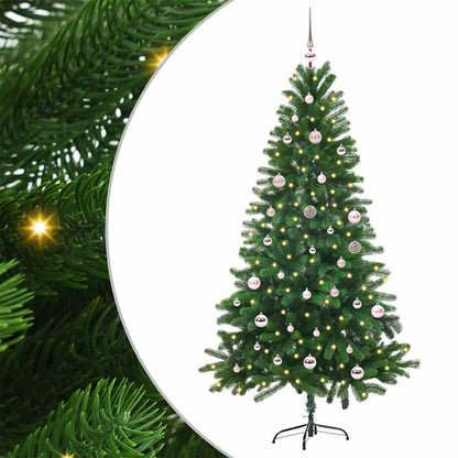 Weihnachtsbaum mit 150 LEDs mit Ständer Grün 150 cm PE
