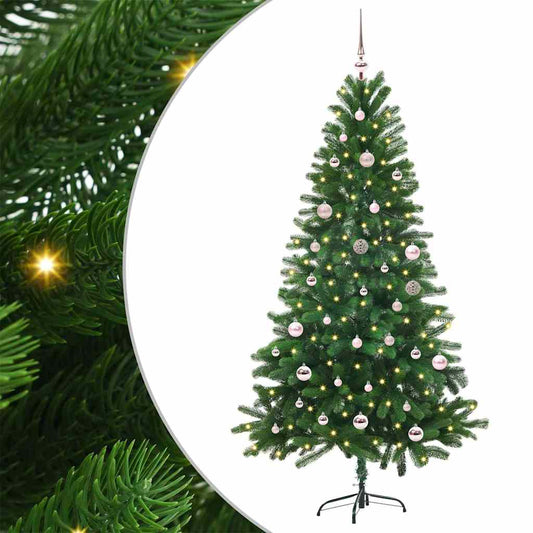 Weihnachtsbaum mit 150 LEDs mit Ständer Grün 150 cm PE
