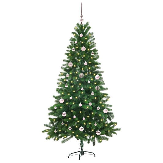Weihnachtsbaum mit 150 LEDs mit Ständer Grün 150 cm PE