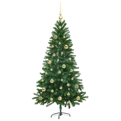 Weihnachtsbaum mit 150 LEDs mit Ständer Grün 150 cm PE
