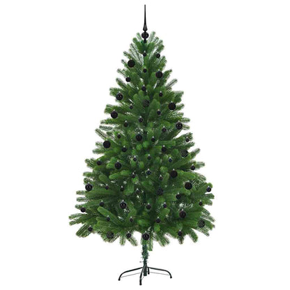 Albero di Natale con 300 LED e supporto, verde, 210 cm, PE