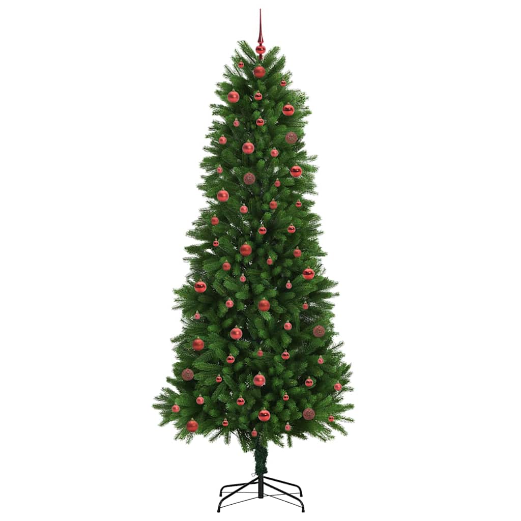 Weihnachtsbaum mit 300 LEDs mit Ständer Grün 240 cm PE