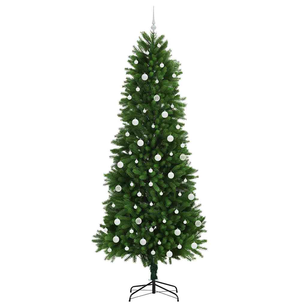 Weihnachtsbaum mit 300 LEDs mit Ständer Grün 240 cm PE