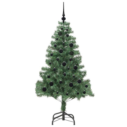 Weihnachtsbaum mit 150 LEDs mit Ständer Grün 150 cm PVC