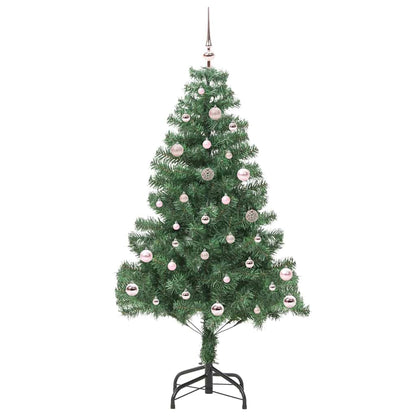 Weihnachtsbaum mit 150 LEDs mit Ständer Grün 150 cm PVC