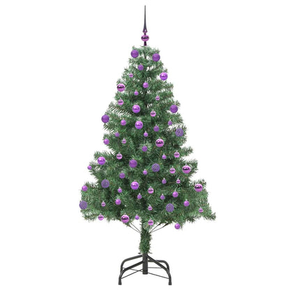 Weihnachtsbaum mit 300 LEDs mit Ständer Grün 180 cm PVC