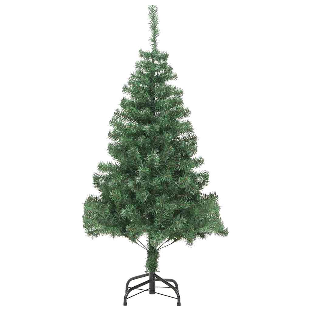 Weihnachtsbaum mit 300 LEDs mit Ständer Grün 210 cm PVC