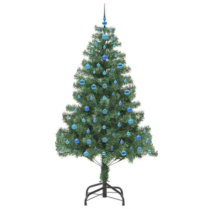 Weihnachtsbaum mit 300 LEDs mit Ständer Grün 210 cm PVC