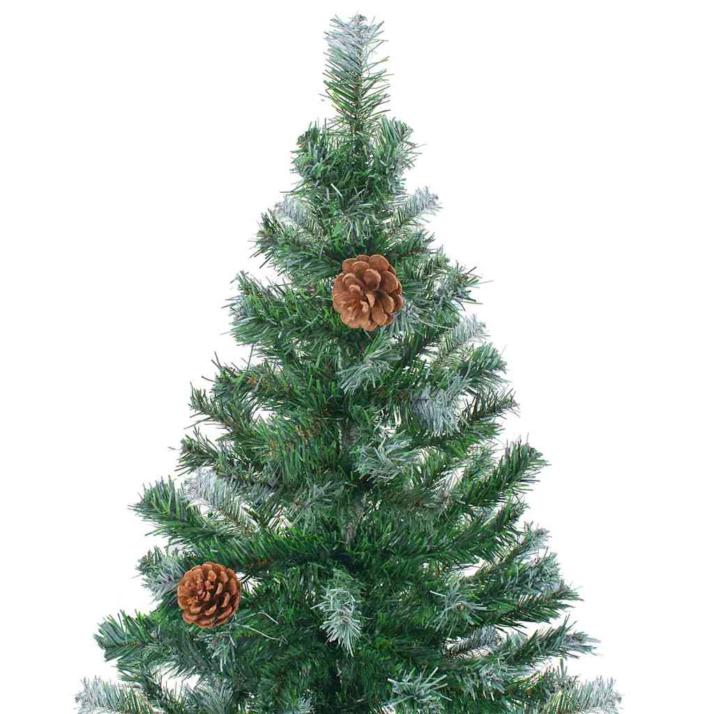 Künstlicher Weihnachtsbaum Grün 150 cm PVC und Stahl