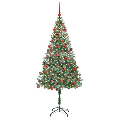 Künstlicher Weihnachtsbaum Grün 180 cm PVC und Stahl