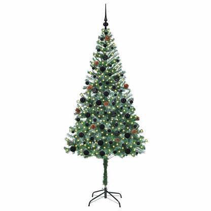 Künstlicher Weihnachtsbaum Grün 180 cm PVC und Stahl