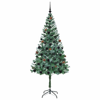 Künstlicher Weihnachtsbaum Grün 180 cm PVC und Stahl