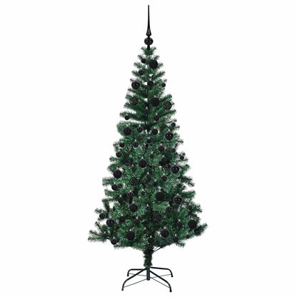 Künstlicher vorbeleuchteter Weihnachtsbaum Grün 180 cm