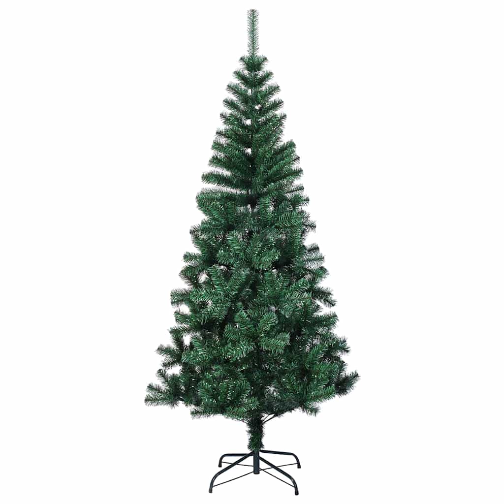 Künstlicher vorbeleuchteter Weihnachtsbaum Grün 240 cm